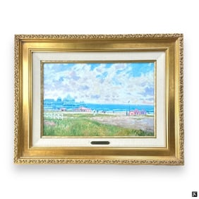 Robert Girrard/Thomas Kinkade Lithograph on Canvas