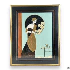 Lillian Shao "Chrysanthemum Song" Lithograph