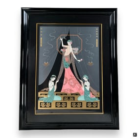 Lillian Shao "Midnight at the Palace Court" Litho