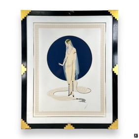 Erte Serigraph "Devotion" Numbered 227/300