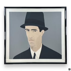 Alex Katz (USA 1895-1974) Self Portrait "Passing"