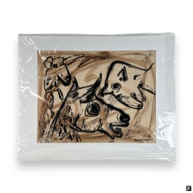 Rolph Scarlett (USA 1889-1984) Animals Watercolor