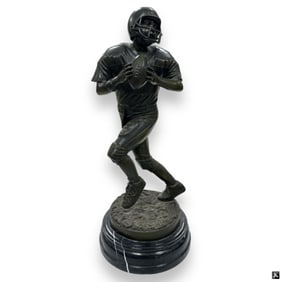 Jim Davidson Bronze "Football Player #7"
