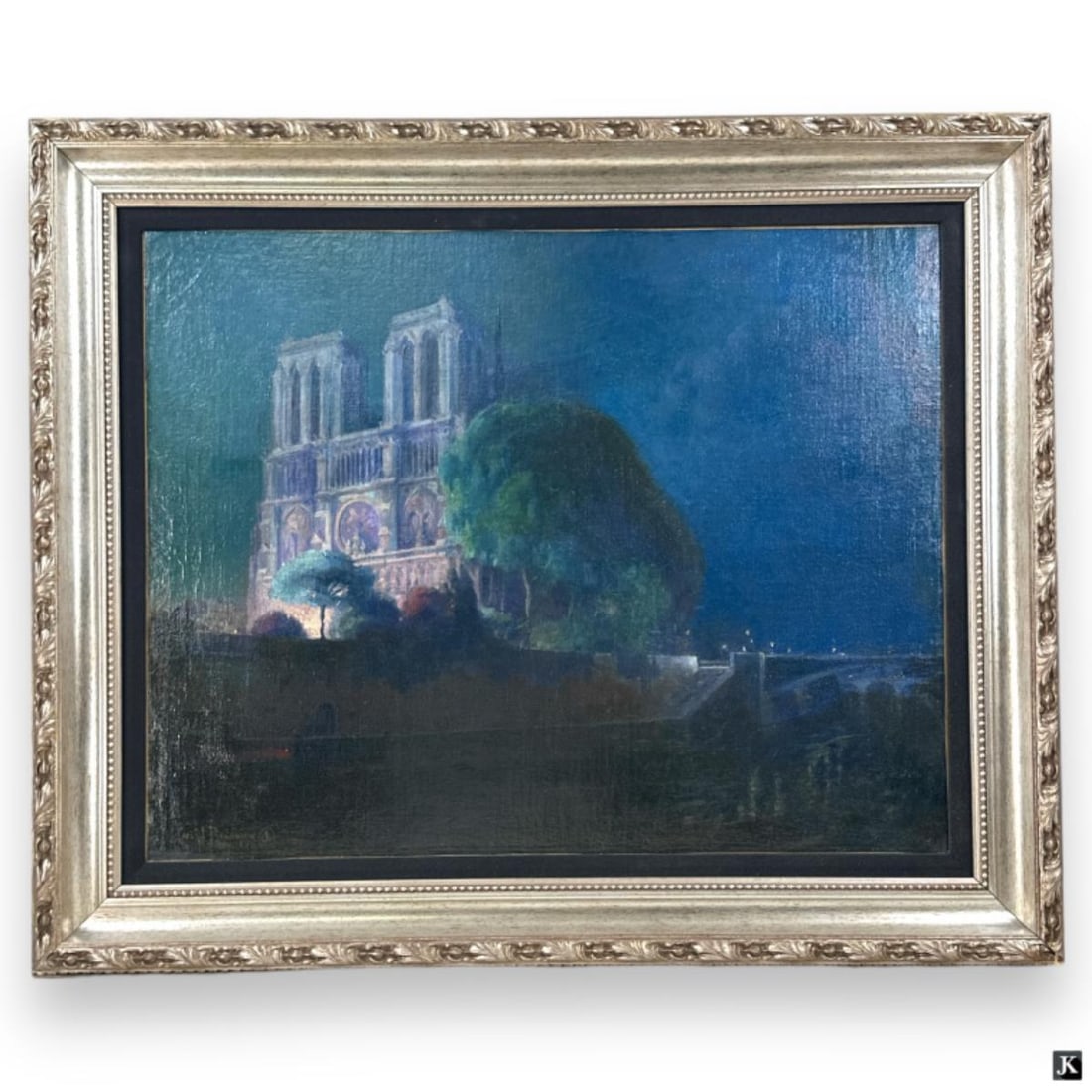 Carl Brandien O/C "Night at Notre Dame" (1 of 6)