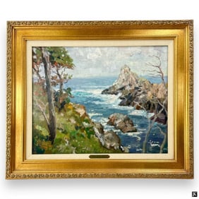 Thomas Kinkade Color Lithograph on Canvas