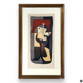 After Picasso Color Lithograph "Guitare..."