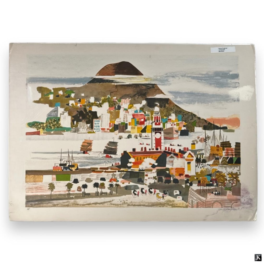 Dong Moy Chu Kingman Artist Proof Color Lithograph (1 of 5)
