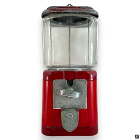 Vintage Oak MFG Gumball Machine