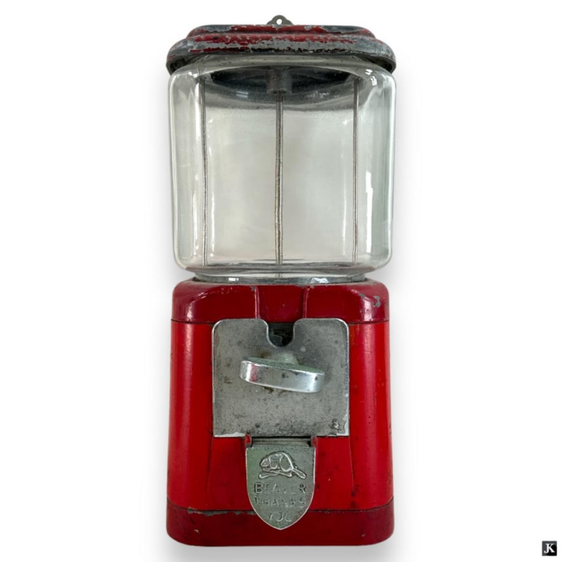 Vintage Oak MFG Gumball Machine (1 of 3)