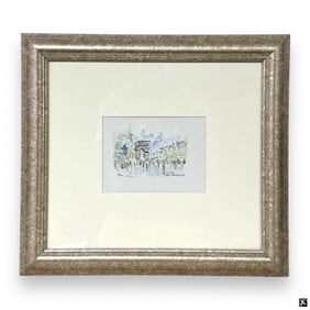 Lelia Pissarro (FRANCE B1963) Watercolor On Paper