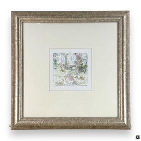 Lelia Pissarro (FRANCE B1963) Watercolor On Paper