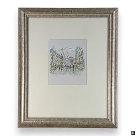 Lelia Pissarro (FRANCE B1963) Watercolor On Paper