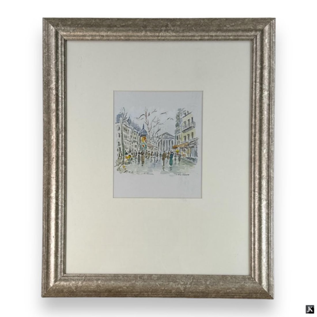 Lelia Pissarro (FRANCE B1963) Watercolor On Paper (1 of 6)