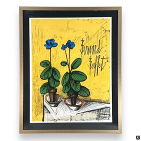 Bernard Buffet (FRANCE 1928-1999) Still Life Litho