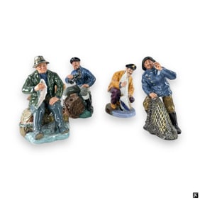 Four (4) Royal Doulton Porcelain Figurines