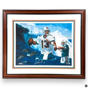 Steve Parson LE Dan Marino Color Giclee