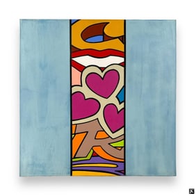 John "Crash" Matos (USA B1961) Acrylic On Canvas