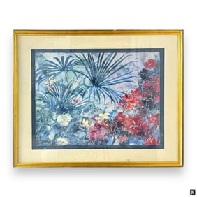 Large Original Watercolor on Paper