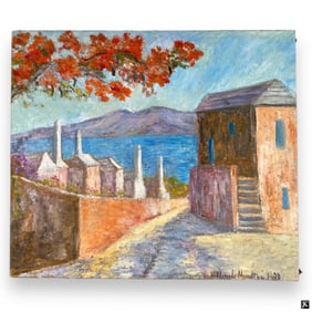 Hildegard Hamilton Impressionist O/C