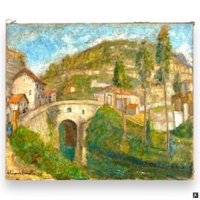 Hildegarde Hamilton Impressionist O/C