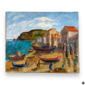 Hildegarde Hamilton Impressionist O/C