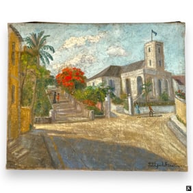 Hildegarde Hamilton Impressionist O/C