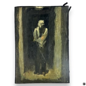 Cesar Bobis (SPAIN 1943-1996) Oil On Board