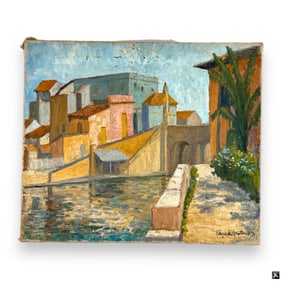 Hildegarde Hamilton Impressionist O/C