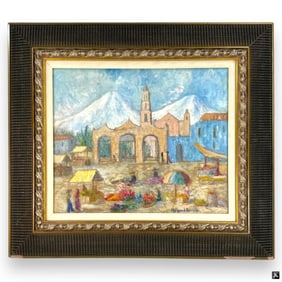 Hildegarde Hamilton (USA 1898-1970) Double Oil