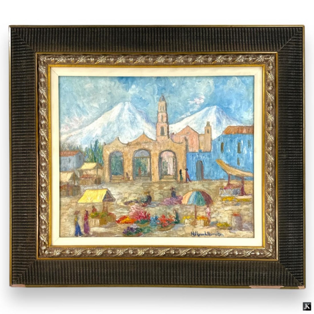 Hildegarde Hamilton (USA 1898-1970) Double Oil (1 of 7)