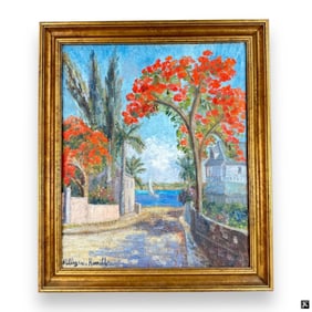 Hildegarde Hamilton Oil on Canvas