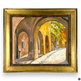 Hildegarde Hamilton Oil on Canvas