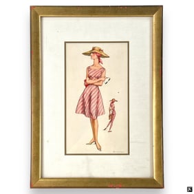 Has. Caruana Fashion Illustration Watercolor