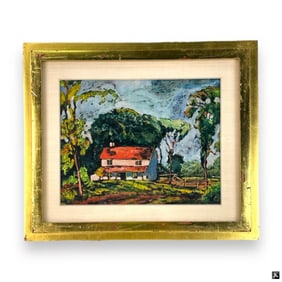 Rolph Scarlett (USA 1889-1984) Oil Monotype 1913