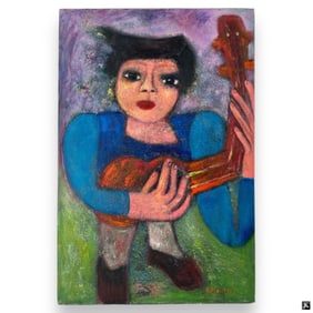 Hegina Rodrigues (BRAZIL 20th/21st) Oil On Canvas