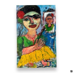 Hegina Rodrigues (BRAZIL 20th/21st) Oil On Canvas