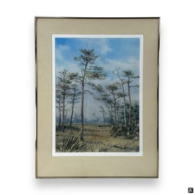 Phil Capen (USA 20th/21st) Landscape Watercolor