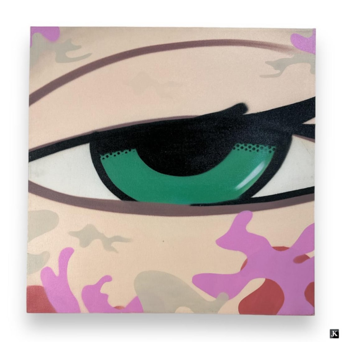 John "Crash" Matos (USA B1961) Spray Paint/Canvas (1 of 5)