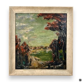 Heinrich Pfieffer (USA 1874-1960) Landscape Oil