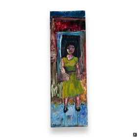 Hegina Rodrigues (BRAZIL 20th/21st) Oil On Board