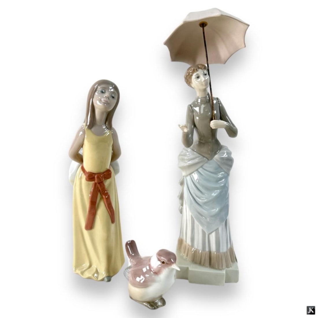 Three (3) Lladro Porcelain Figurines (1 of 5)