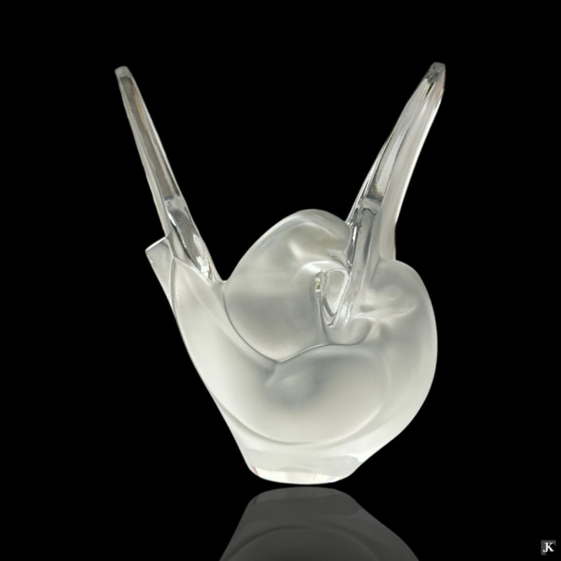 Lalique Crystal Sylvie Vase (1 of 4)