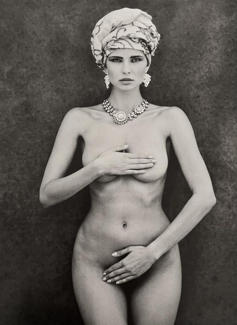 Marc Lagrange, Aphrodite, 2000's: Photographer: Marc Lagrange was a Belgian photographer known for his nude portraits of female figures. Lagrange created dream-like and fantastical narrative pictures populated by beautiful nudes that