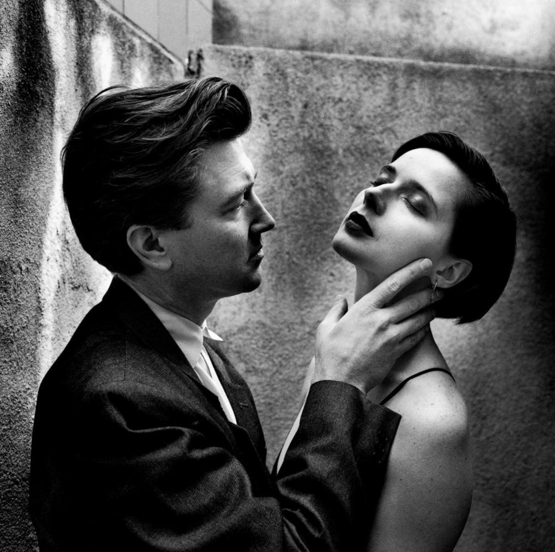 Helmut Newton, David Lynch & Isabella Rossellini, LA 1988: Photographer: Helmut Newton (Germany, 1920 - 2004) - best known for his erotically charged highly stylized images, Helmut Newton was one of the most influential fashion photographers of all time. Titl