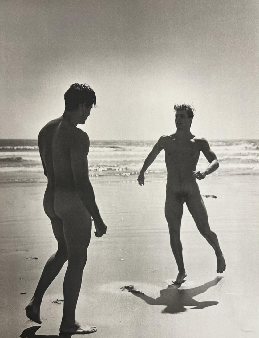 Bruce Weber, Nude men on the beach, 1988: Photographer: Bruce Weber (American, b. 1946) - internationally renowned American fashion photographer best known for his racy, erotically charged imagery. Weber has shot the ad campaigns of Calvin Kl