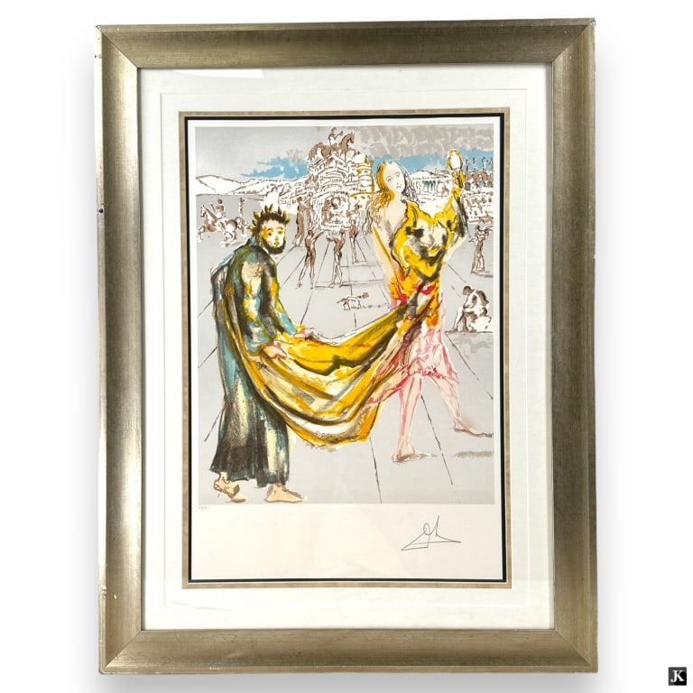 Salvador Dali Color Lithograph "The Kingdom" (1 of 6)