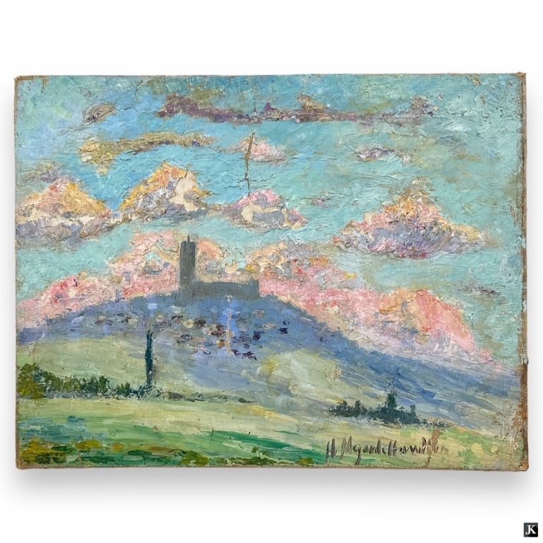 Hildegarde Hamilton Post Impressionist Oil/Canvas (1 of 4)