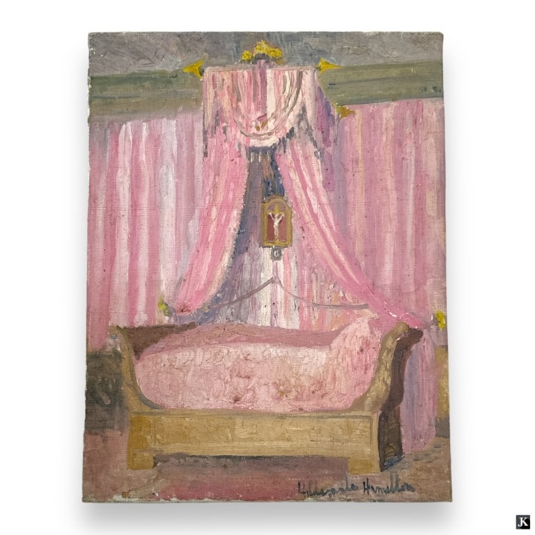 Hildegarde Hamilton Post Impressionist Oil/Canvas (1 of 4)