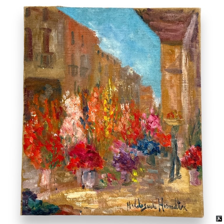Hildegarde Hamilton Post Impressionist Oil/Canvas (1 of 4)