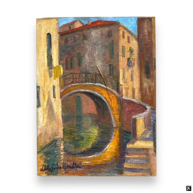 Hildegarde Hamilton Post Impressionist Oil/Canvas (1 of 5)